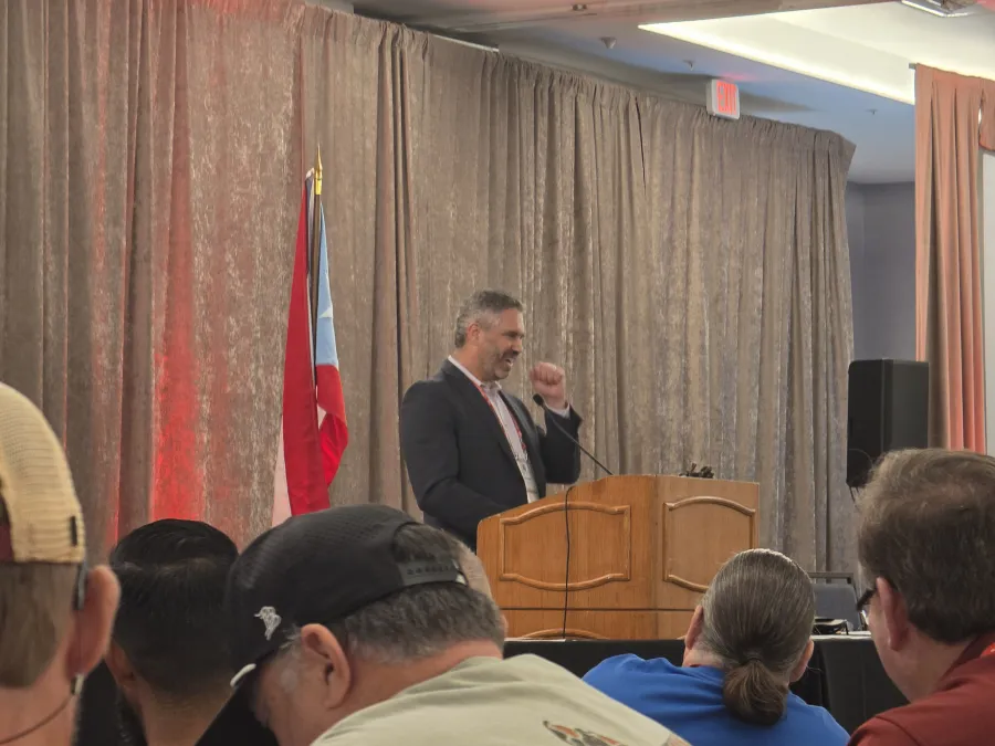 District 3 Vice President Richard Honeycutt