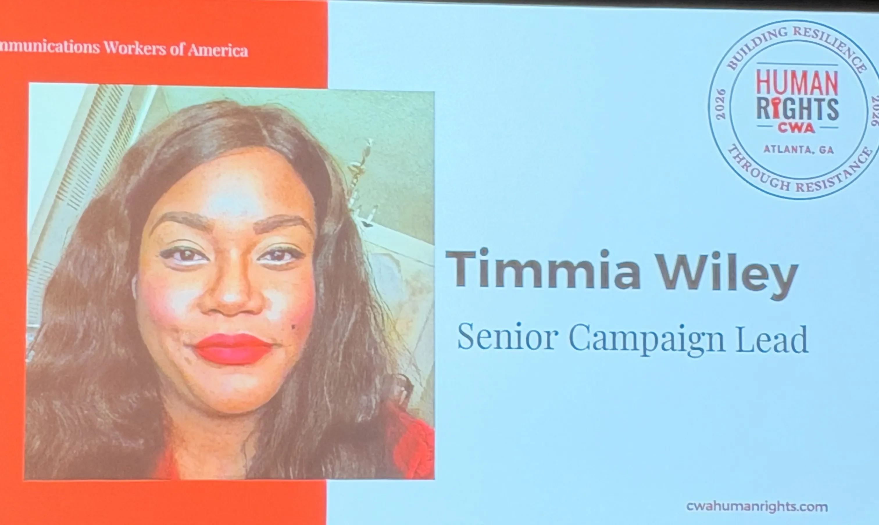 Timmia Wiley - Senior Campaign Lead