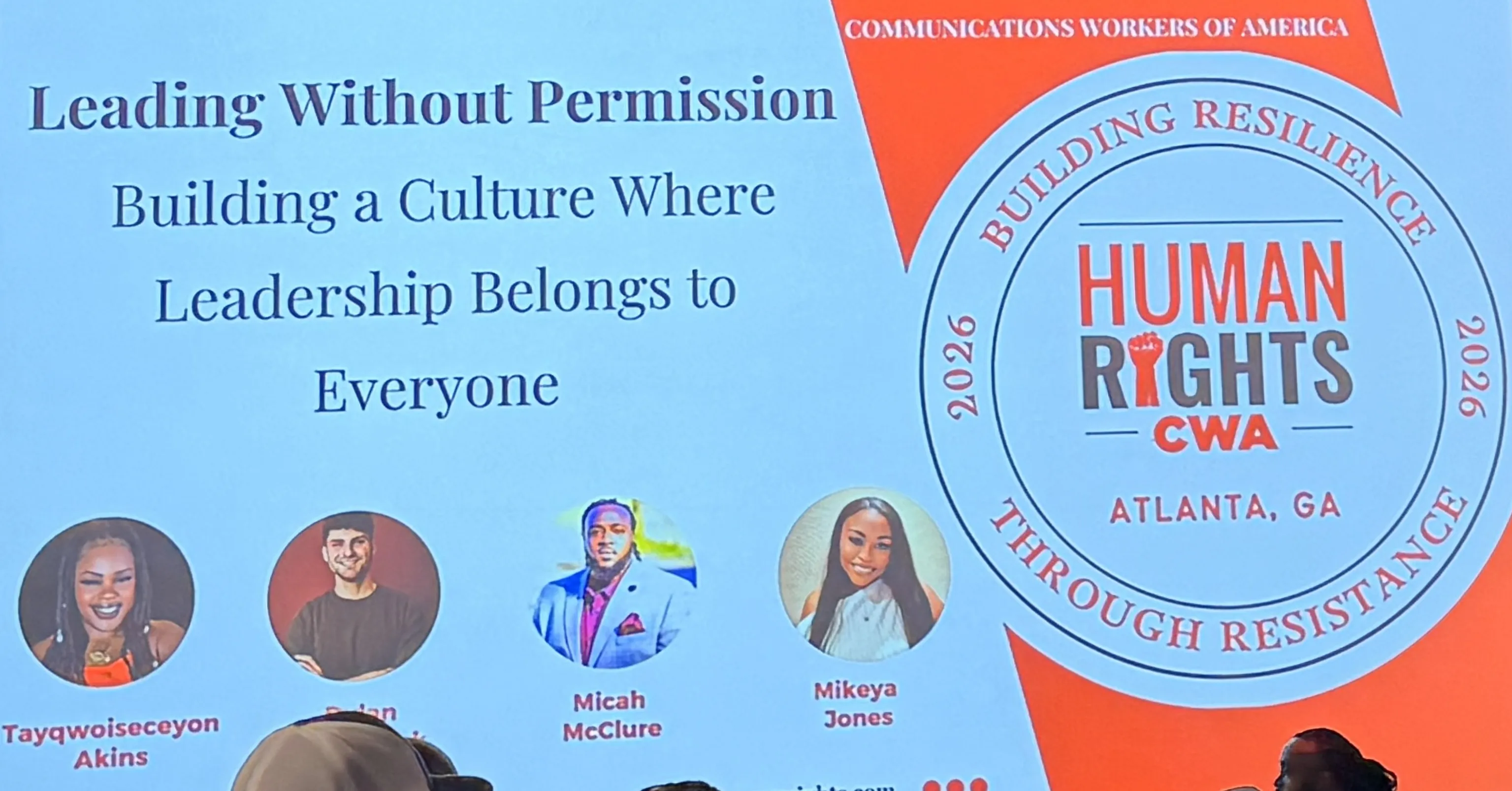 CWA National Human Rights Committee members