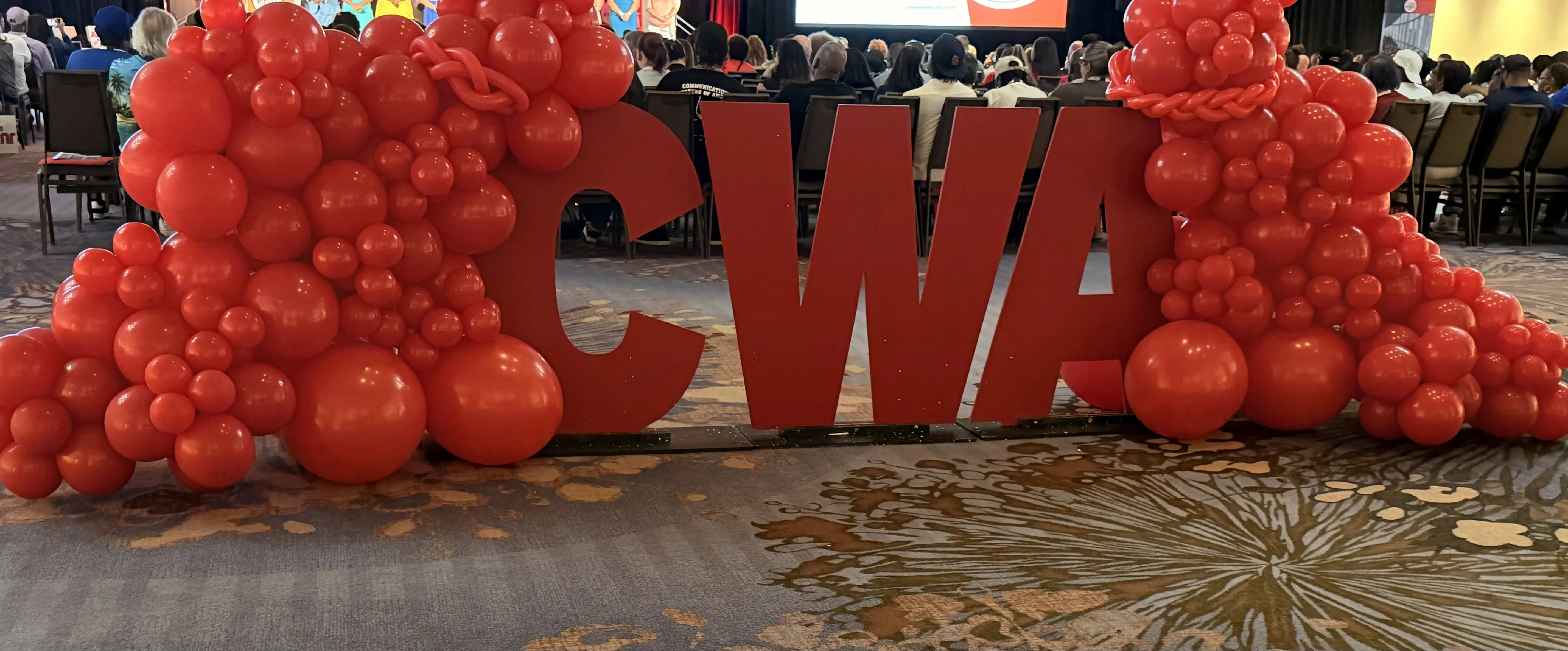 CWA Balloon Arch